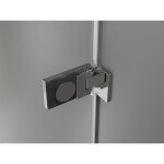 MEXEN/S - Lunar-F sprchový kout skládací dveře levá 100 x 70, transparent, chrom 836-100-070-01-00-L