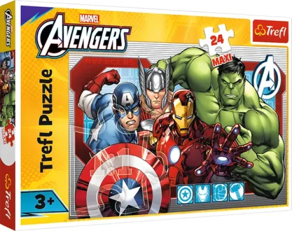 TREFL Puzzle Marvel Avengers: Vždy spravedliví MAXI
