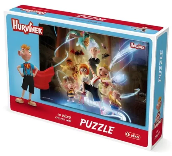 EFKO Puzzle Hurvínek a kouzelné muzeum: Veselá parta