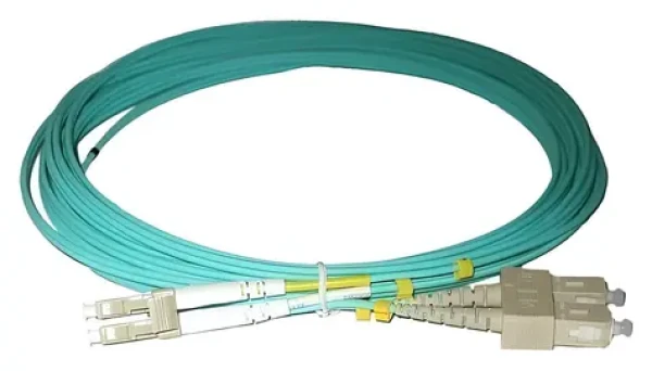 XtendLan LC-SC 5m / Optický patch kabel / Multimode 50/125 OM3 / Duplex / LS0H (FOP-LCSC-D-5-50-OM3)