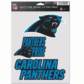 Samolepka Carolina Panthers NFL Multi-Use Set (3 ks)% 1 ks
