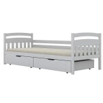 Postel Tosia velké zásuvky 80x180 bílá