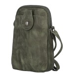 Menší dámská crossbody kapsa Lóra, zelená