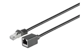 MicroConnect CAT6 F/UTP černá / Síťový kabel / RJ-45 / 0,5 m (STP6005SEXT)