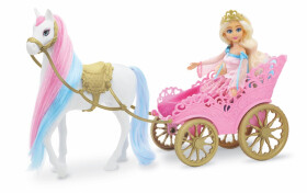 Dreameez princezna s koníkem a kočárem - Alltoys Funville