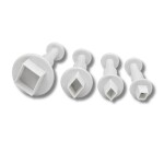 Dortisimo Plastové vypichovače Kosočtverce (4 ks)