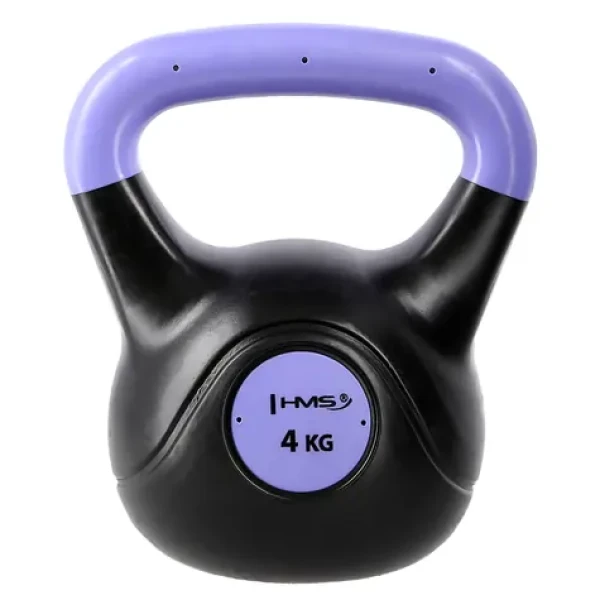 HMS KPC04 Kompozitový kettlebell Vin-Bell 4 kg fialový (5907695539653)