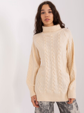 Jumper AT SW 2355 2.12P ecru jedna velikost