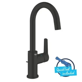 Grohe QuickFix Start - Umyvadlová baterie s výpustí matná černá (242032432)