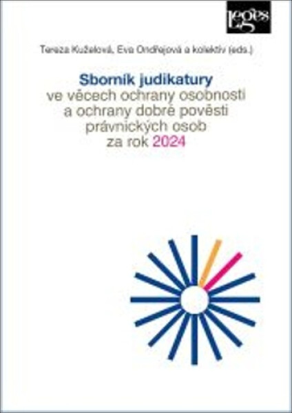 Sborník judikatury ve věcech ochrany osobnosti a ochrany dobré pověsti právnických osob za rok 2024 - Eva Ondřejová