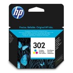 Hewlett-Packard HP F6U65AE, Barevná (HP 302) - originální kazeta