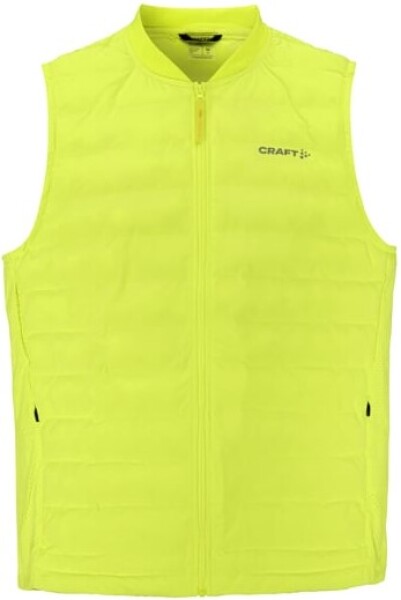 Craft SubZ 4 vesta žlutá - Běžecká vesta CRAFT SubZ 4 - žlutá Velikost textilu: XXL