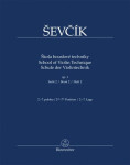 Škola houslové techniky op. 1, sešit 2, 2.-7. poloha - Otakar Ševčík