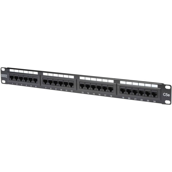 Digitus DN-91524U 24 portů síťový patch panel 483 mm (19) CAT 5e 1 U neosazený