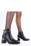 Boty na podpatku model 218814 Solea 40