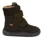 Dívčí zimní barefoot boty ZERU TEX WINTER Black, Froddo, G3160240-7, černá - 24