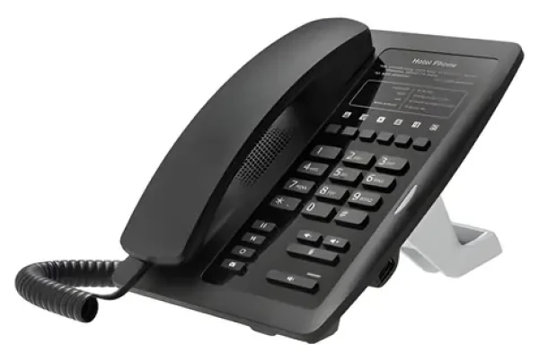 Fanvil H3W černá / Hotelový IP telefon / 2 SIP linky / FastEthernet (H3W-BLACK)