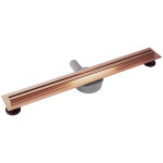 REA - Odtokový žlab Neox Slim pro Brushed Copper 70 REA-G4806