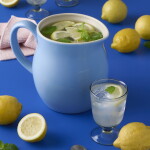 Ib Laursen Džbán Mynte Blue Bell 2,5 l, modrá barva, keramika