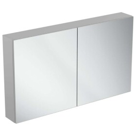 IDEAL STANDARD - Mirror&Light Zrcadlová skříňka 120x70 cm, hliník T3593AL