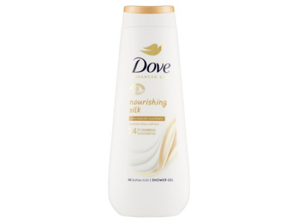 Dove Advanced Care Nourishing Silk Sprchový gel 600 ml