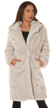 Sexy zimní kabát umělé kožešiny barva velikost