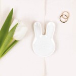 Räder Porcelánový mini talířek Rabbit, bílá barva,