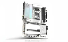 Sapphire NITRO+ X870EA WIFI7 Polar bílá/černá / Základní deska / X870E / 4x DDR5 / PCIe x16 Gen5 / Wi-Fi 7 / ATX (52122-11-40G)