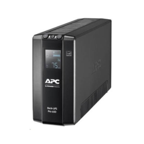 APC Back-UPS Pro BR 650VA, 6 Outlets, AVR, LCD Interface (390W) EDF_551258