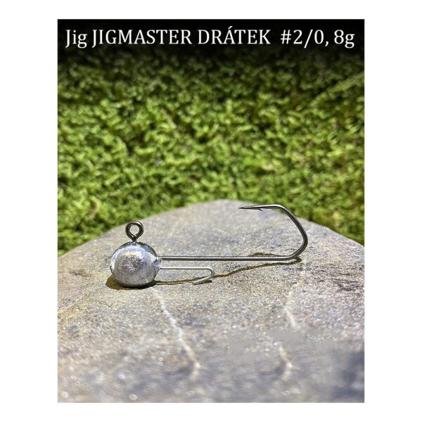 Jigovky Jigové hlavičky Jigmaster Drátek vel.2/0 5ks - 20g,Jigovky Jigové hlavičky Jigmaster Drátek vel.2/0 5ks - 20g