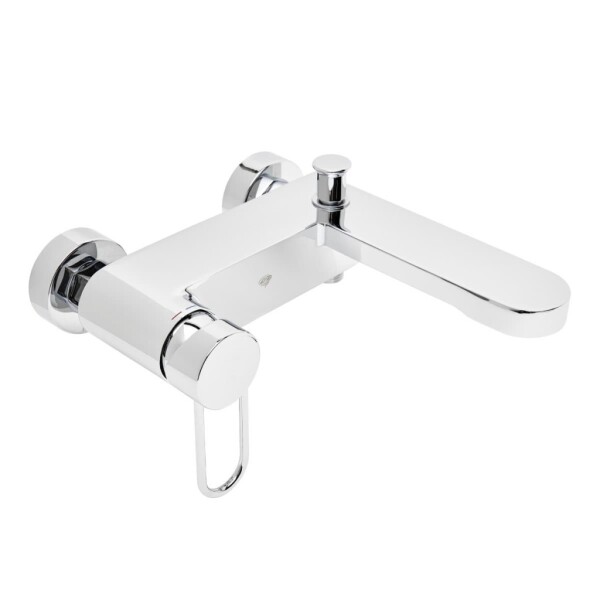 Vanová baterie SAT Fusion bez sprchového setu 150 mm páka kulatá SATBSFU222KPU SATBSFU222KPU