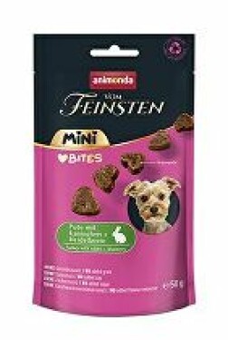 Animonda pes VF poch. Mini Bites krůta/králík/bor.50g