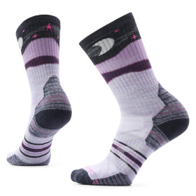 SMARTWOOL Wmns Hike Targeted Cushion Lunar Trek, Purple Eclipse (vzorek) velikost: M