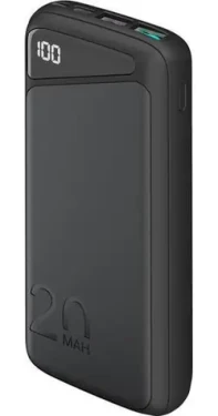 Goobay 20000mAh černá / Powerbanka / USB-C PD / QC3.0 / LED displej / 5A (53939)