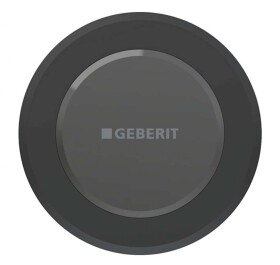 GEBERIT - Splachovací systémy Oddálené ovládání splachování typ 10, síťové napájení, matná černá 115.956.14.6