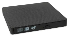 IBox IED03 černá / Externí DVD mechanika / USB-C / DVD±RW / CD 24x (IED03)