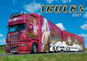 Kalendář 2027 nástěnný: TRUCKS