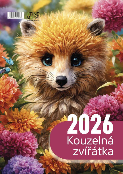 Kalendář 2026 Kouzelná zvířátka, nástěnný, 29,7 x 42 cm