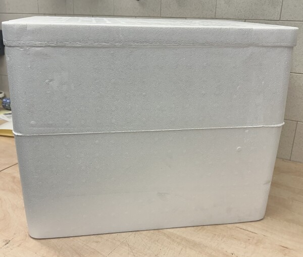 Termoboxy CZ & SK Polystyrenový termobox 52L/43kg - BAZAR, Bílá