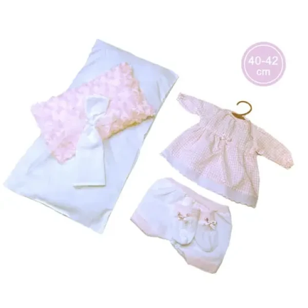 Llorens M740-42 obleček pro panenku miminko NEW BORN velikosti 40-42 cm
