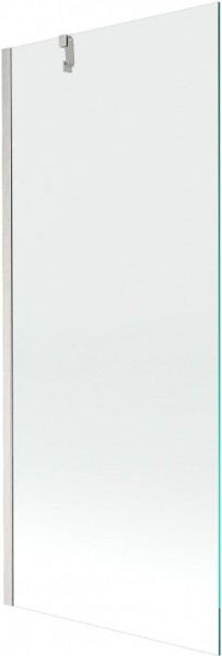 MEXEN/S - Next vanová zástěna FIX 80 x 150, transparent, nikl kartáčovaná 895-080-000-00-00-97