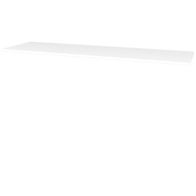 Dřevojas - Odkládací deska ODD 160 (tl. 18 mm) - L01 Bílá vysoký lesk 234973