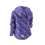 Bunda softshellová dívčí s kapucí, Pidilidi, PD1102-01, růžová - 98 | 3roky