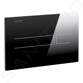 Laufen - LIS Elektronické ovládání splachování, sklo/černá H8956630200001