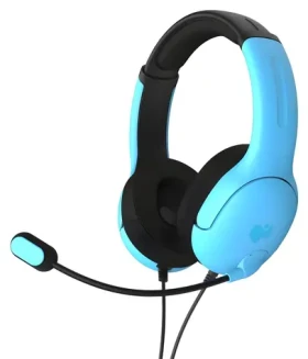 PDP Airlite modrá / Herní sluchátka s mikrofonem / Stereo / 40mm měniče / PS4/PS5/PC (052-011-BL)