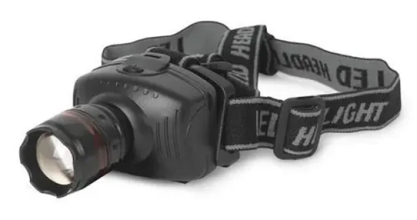 Entac Zoom 1W / Čelovka / LED 110 lm / Dosvit 50 m / IP44 / 3x AAA (EHL-ZOOM-1W-PL)
