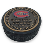 Mustang Puk Montreal Canadiens NHL Stanley Cup Years Gold Medallion