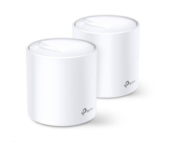 TP-Link Deco X20(2-pack) WiFi6 Mesh (AX1800, 2,4GHz/5GHz, 2xGbELAN/WAN) EDF_438573