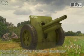 IBG Polish Wz. 14/19 100mm Howitzer Motorized Artillery 1:35