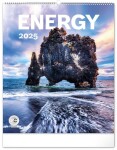 Kalendář 2025 nástěnný: Energie, 48 56 cm